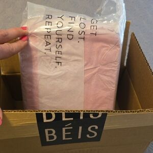 BÉIS barbie Pink cosmetic Bag